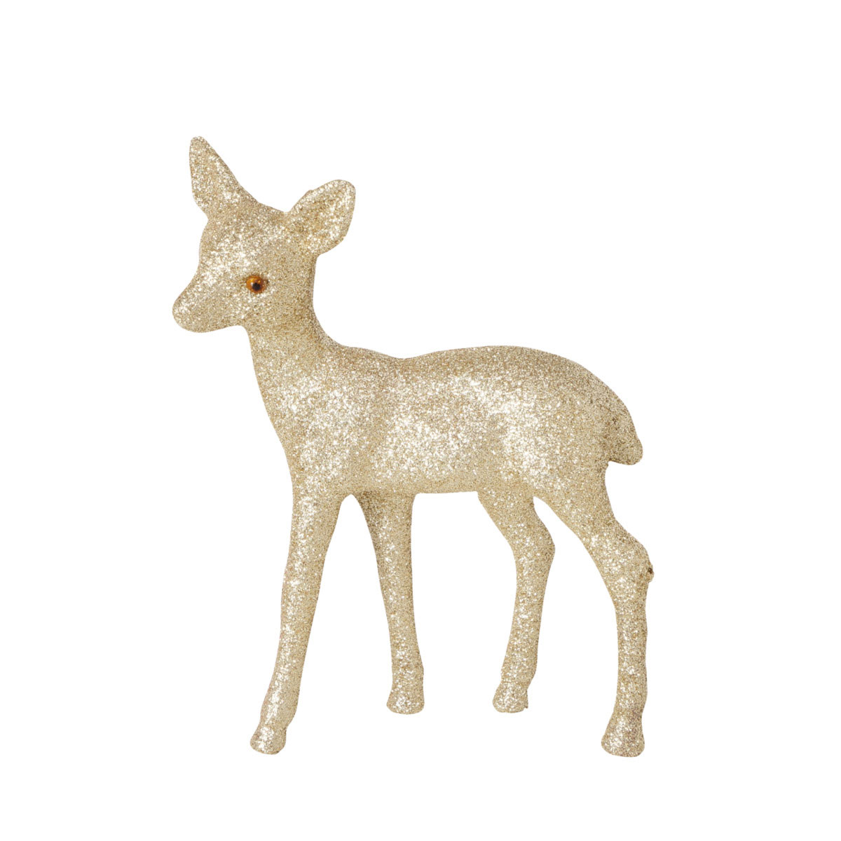 Figur Nelle Reh 2 teilig 13 x 5 x 15 cm gold Kunststoff Bild 2