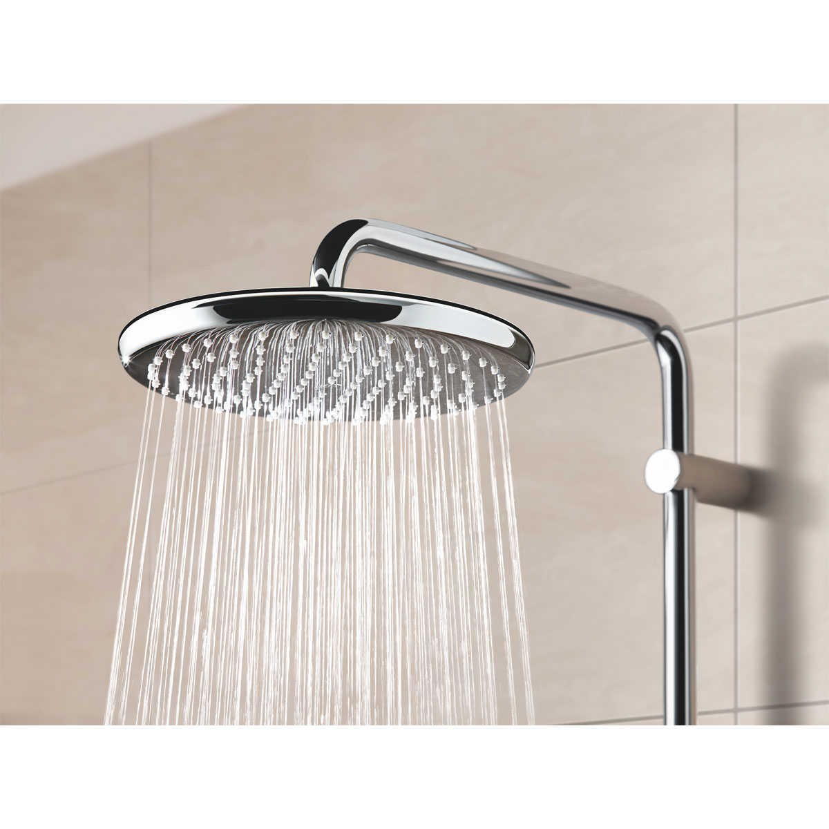 Grohe Duschsystem Vitalio Start System 250 silber 3 Strahlarten Bild 6