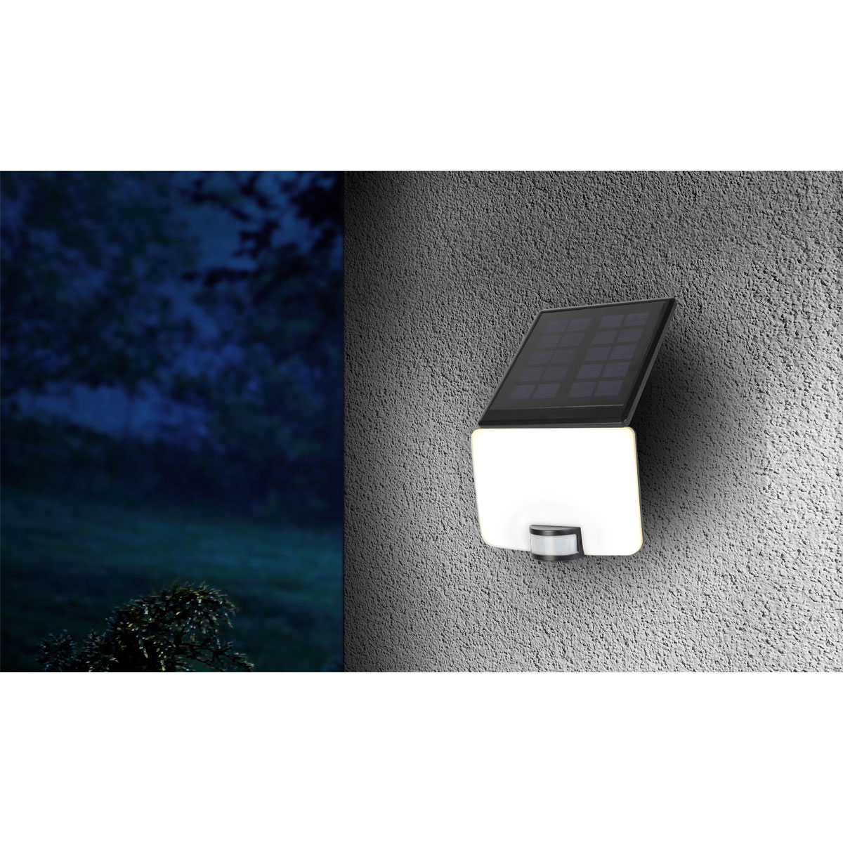 Solar Fluter MegaLight 800 lm schwarz Bild 3