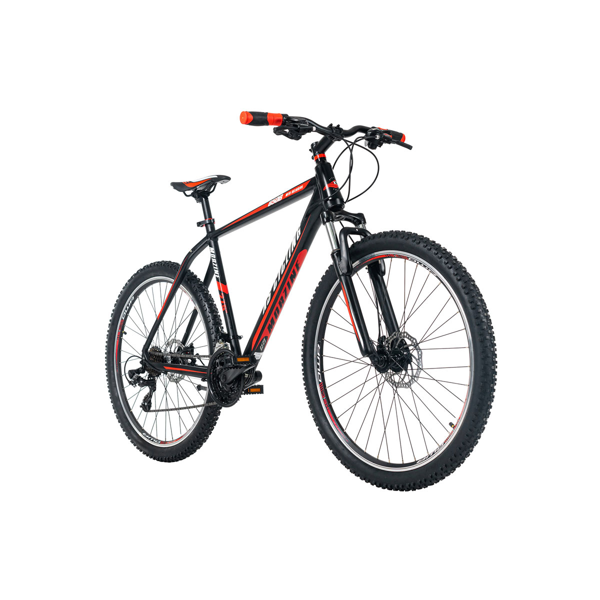 KS Cycling Mountainbike Hardtail 27,5'' Morzine schwarz-rot RH 48  Bild 10