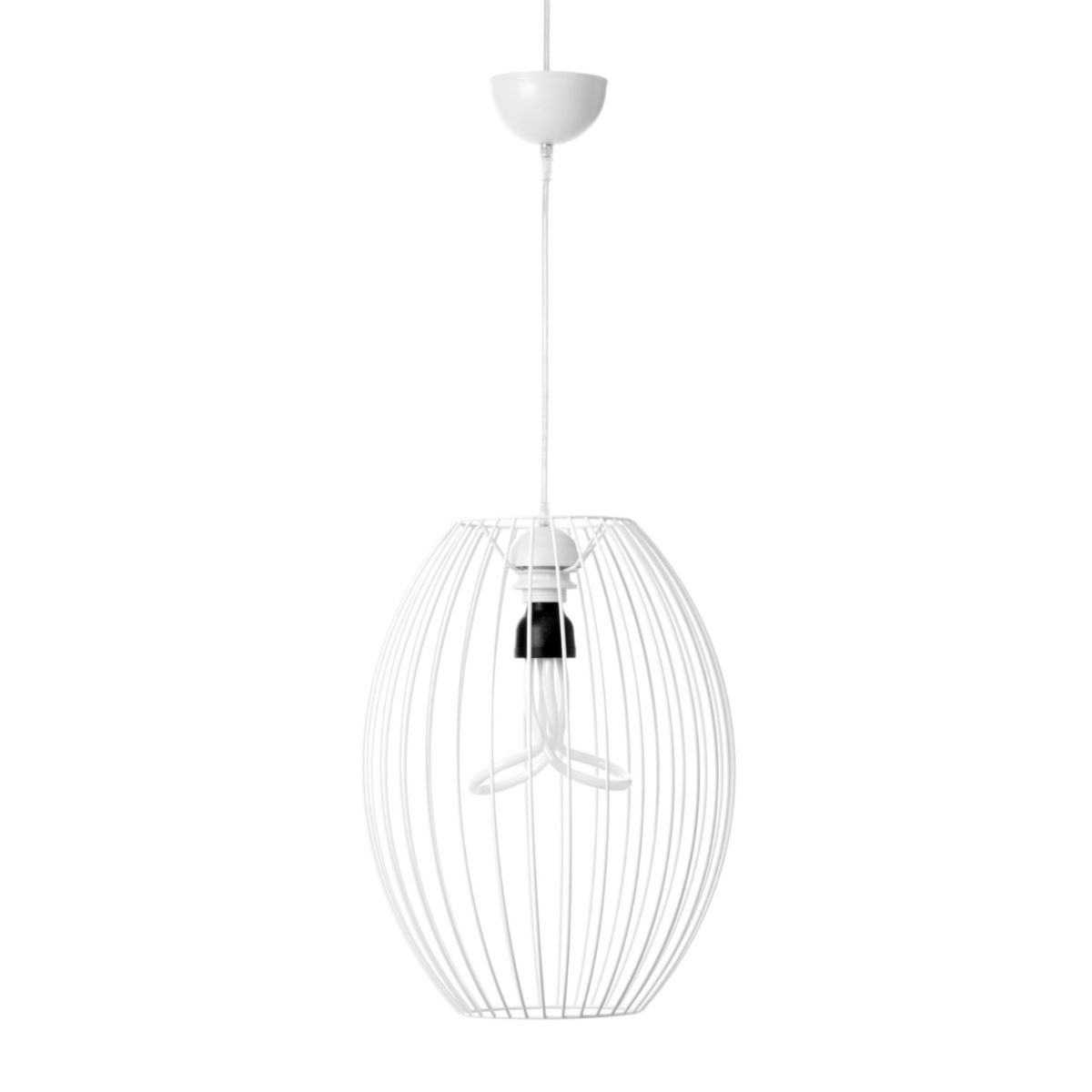Hängelampe Olivia 110 weiss