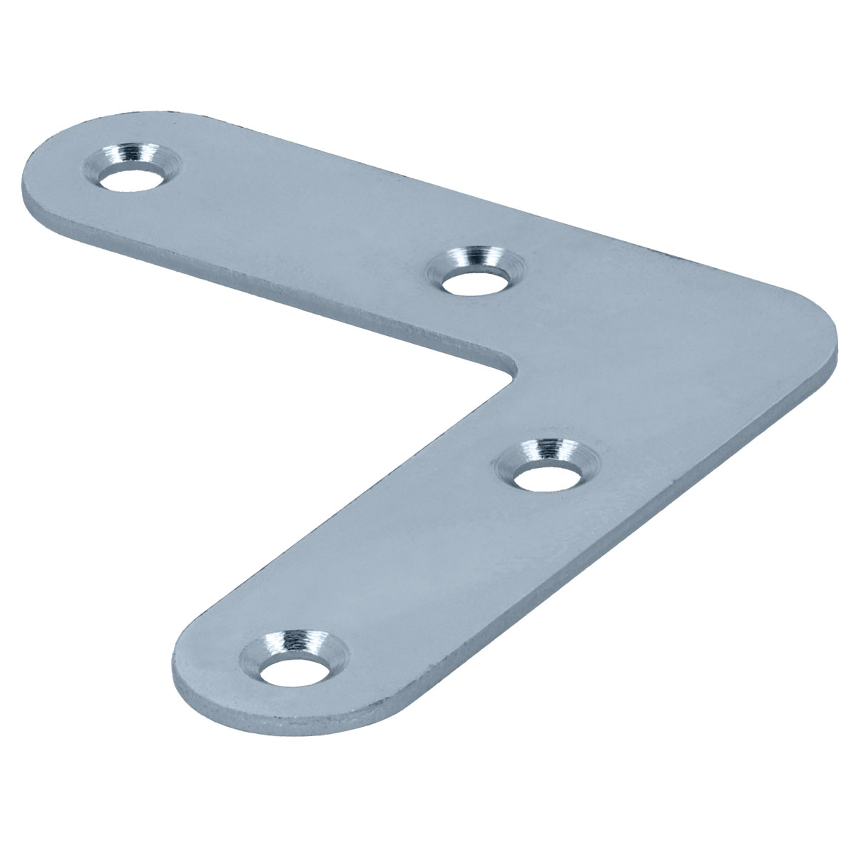 Suki Verbindungsblech verzinkt rechtwinklig 60 x 60 x 16 x 1,5 mm Bild 1