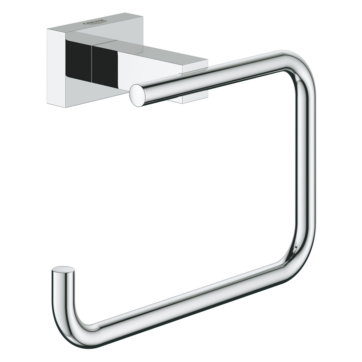 Grohe WC-Papierhalter Essentials Cube silber 13,8 x 9,8 x 6 cm Bild 1