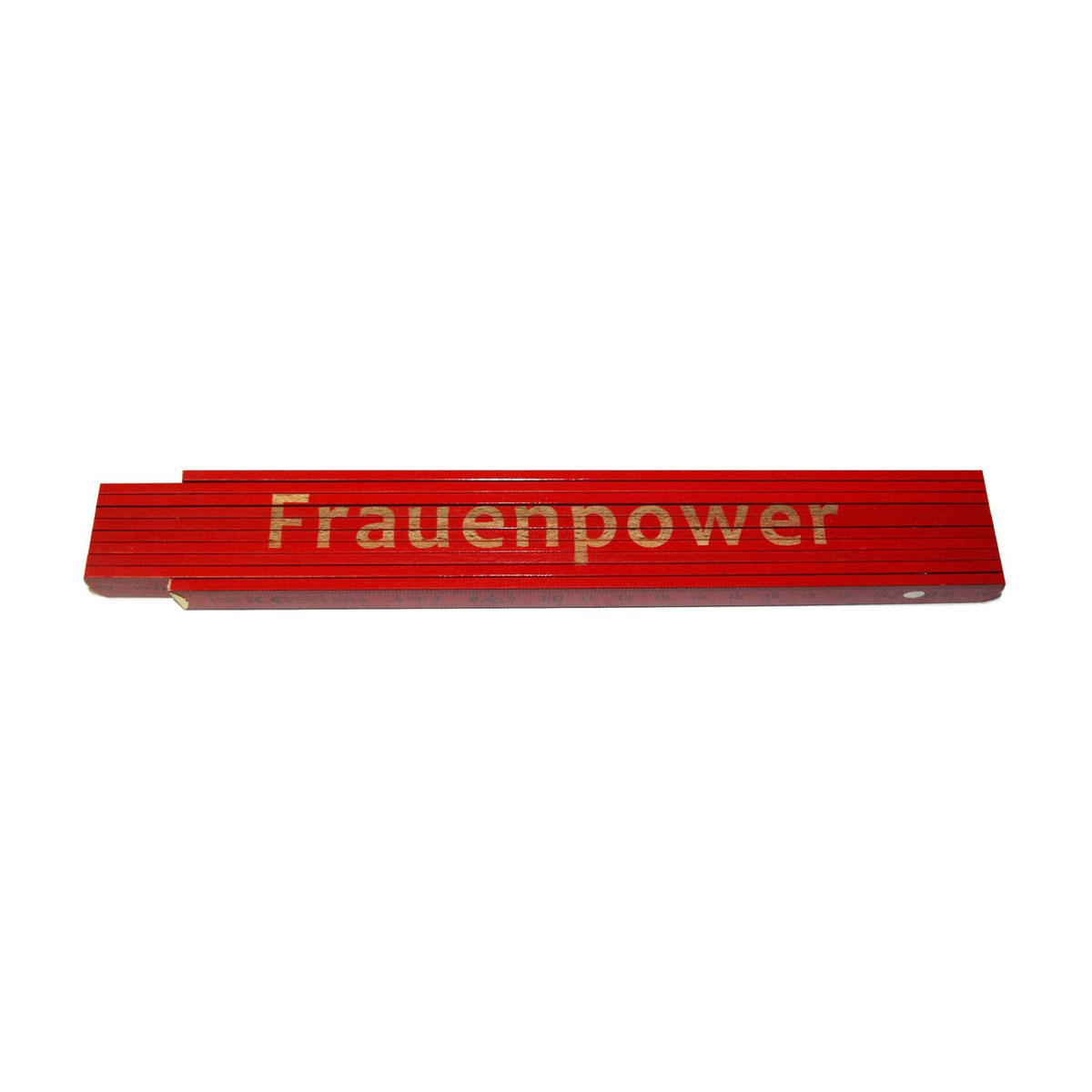 Meterstab Frauenpower 2m rot