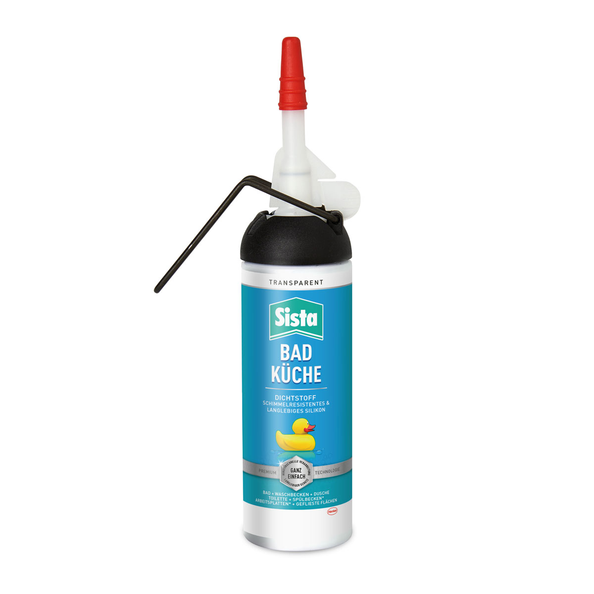 Henkel Sista Silikon Bad und Küche 100 ml transparent