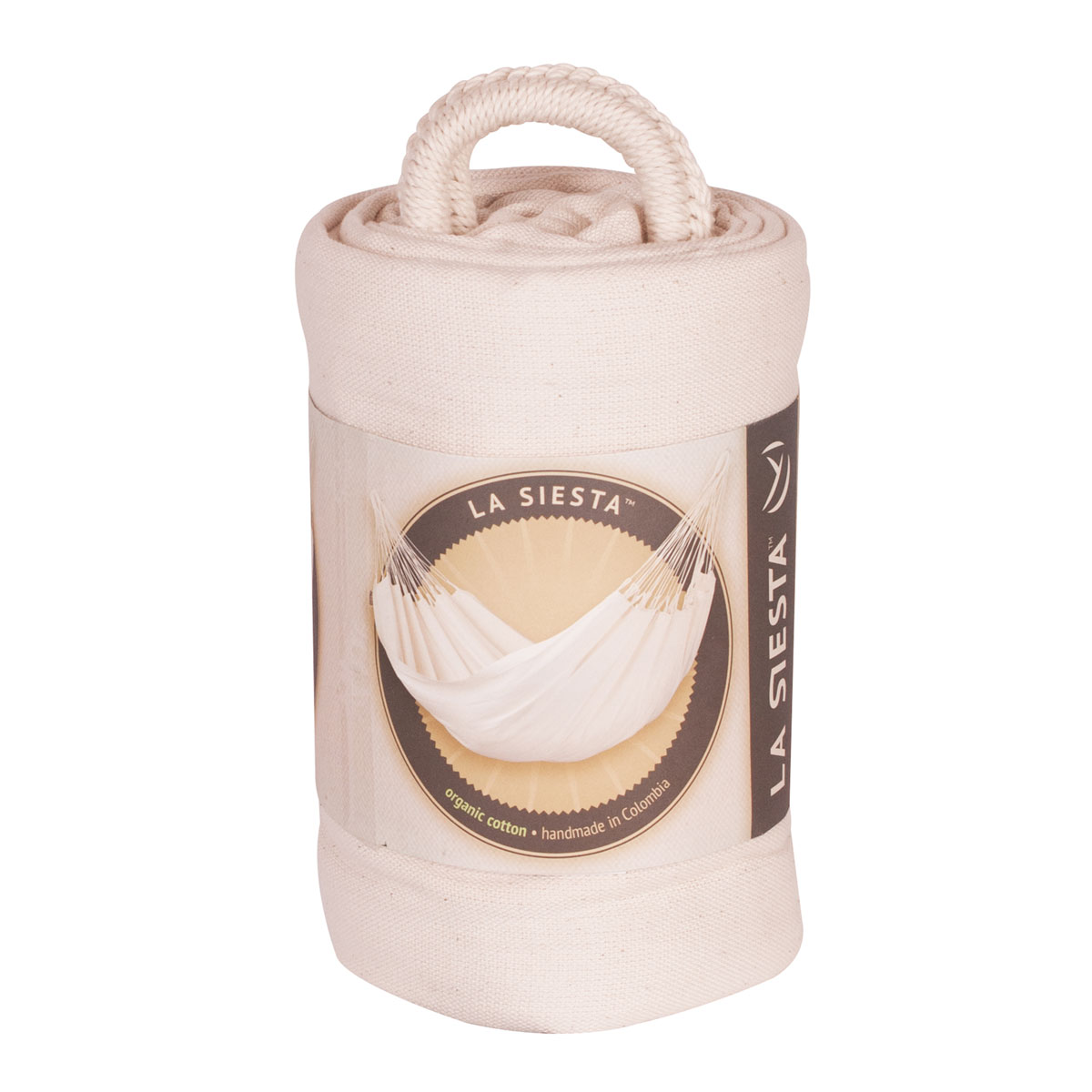 La Siesta Einzel-Hängematte Modesta Bio-Baumwolle Latte Bild 4