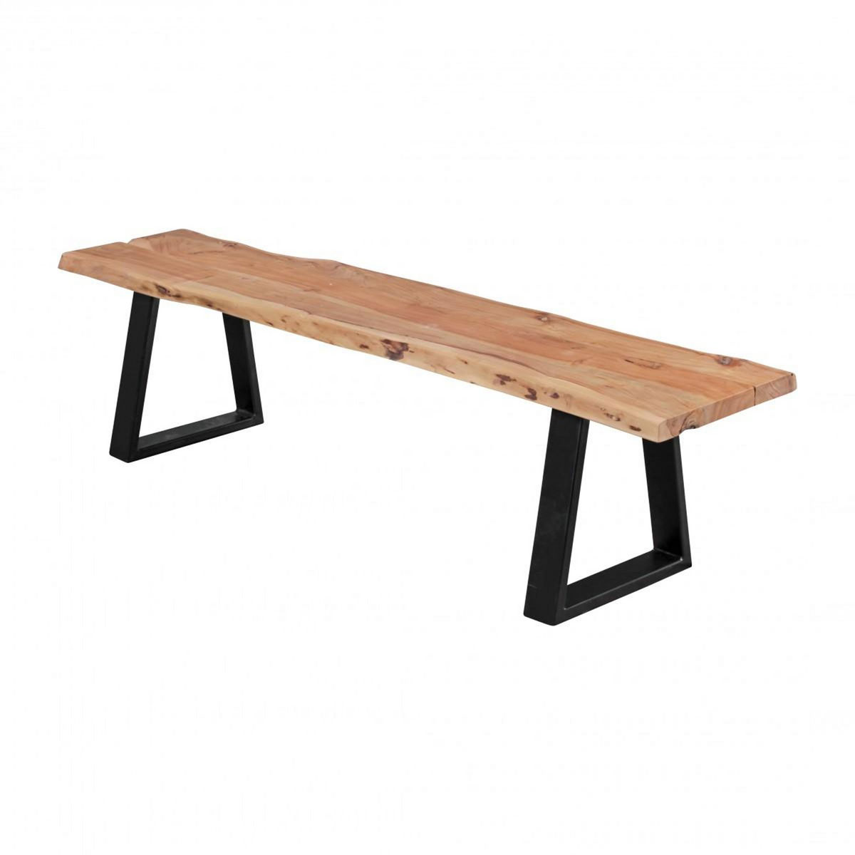 Wohnling Esszimmerbank Gaya 180 x 40 cm Massivholz Akazie