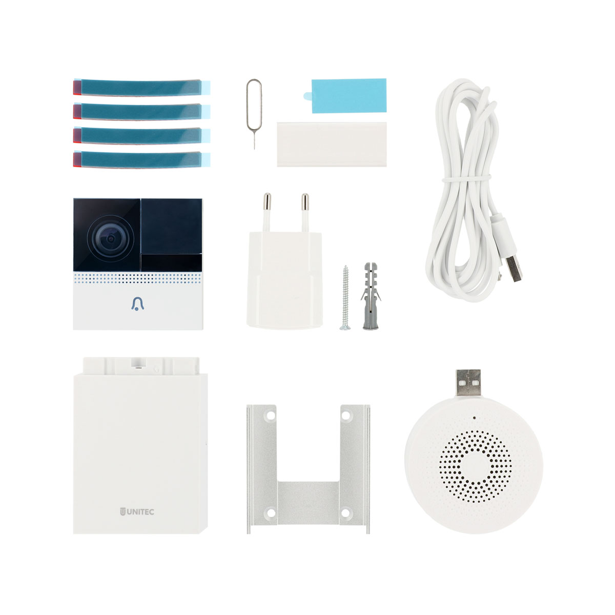 Unitec  WIFI Türkamera Smart inkl. Funkgong Bild 8