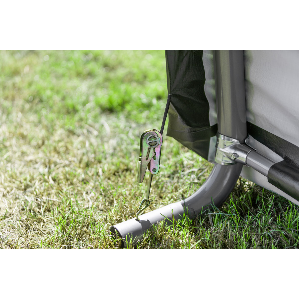 ShelterLogic Weidezelt Run-In-Shed 49,64 m² 730x670x380cm Grün Bild 6