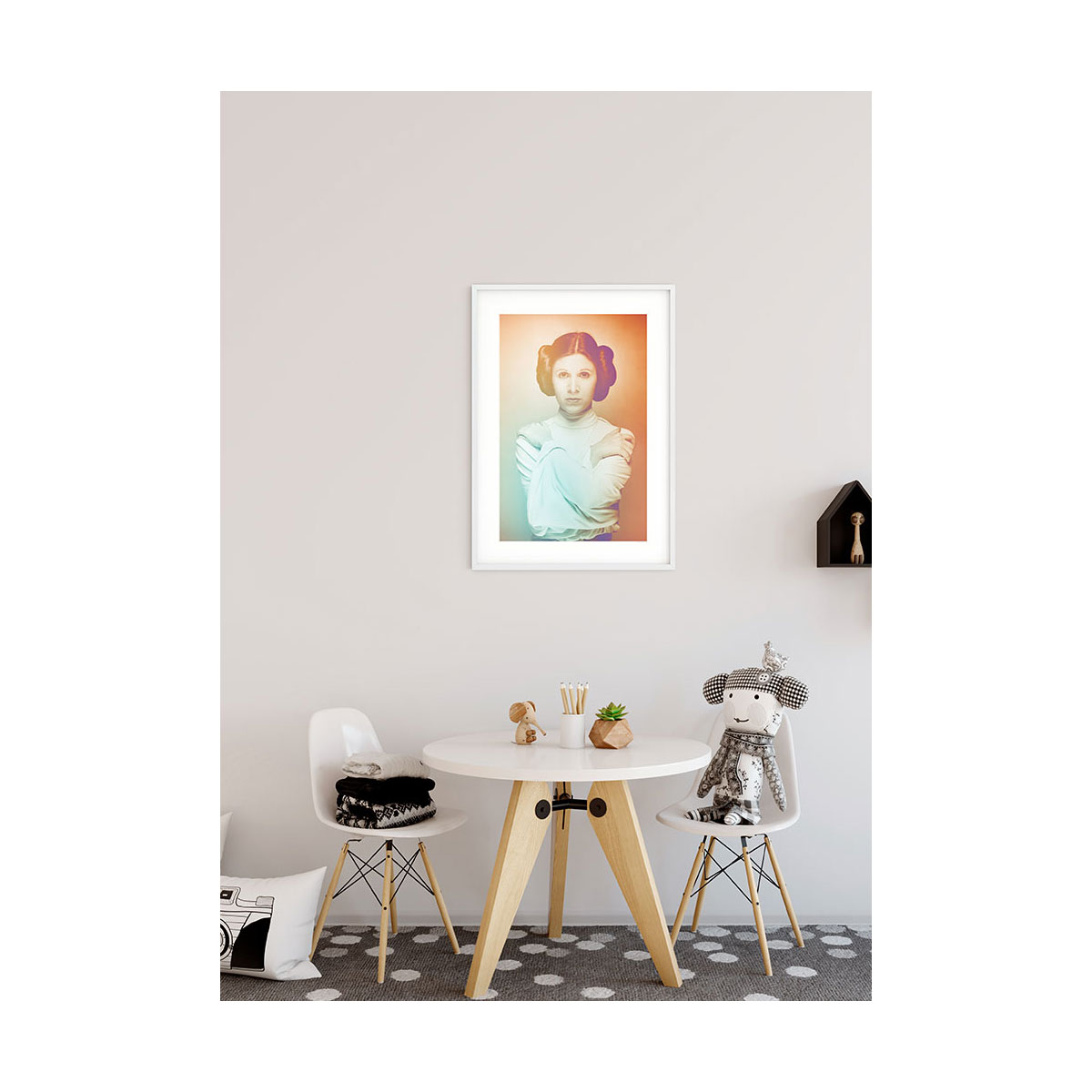 Komar  Wandbild Star Wars Classic Icons Color Leia 40x50 cm Bild 4