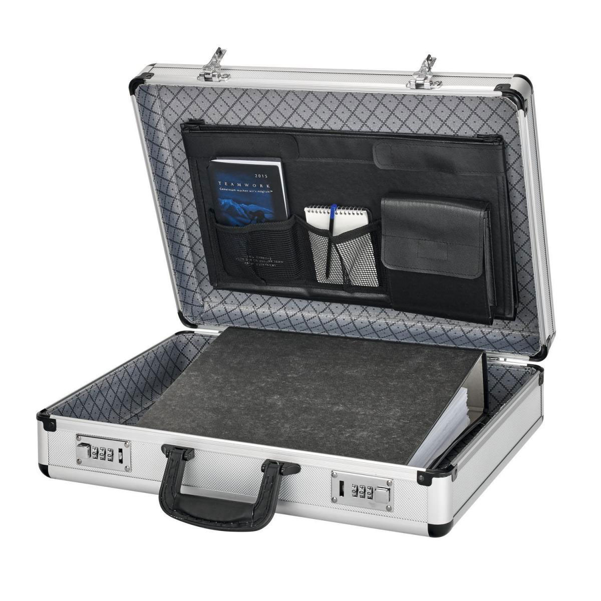 Tood Attachékoffer Magnus CF 18 silber