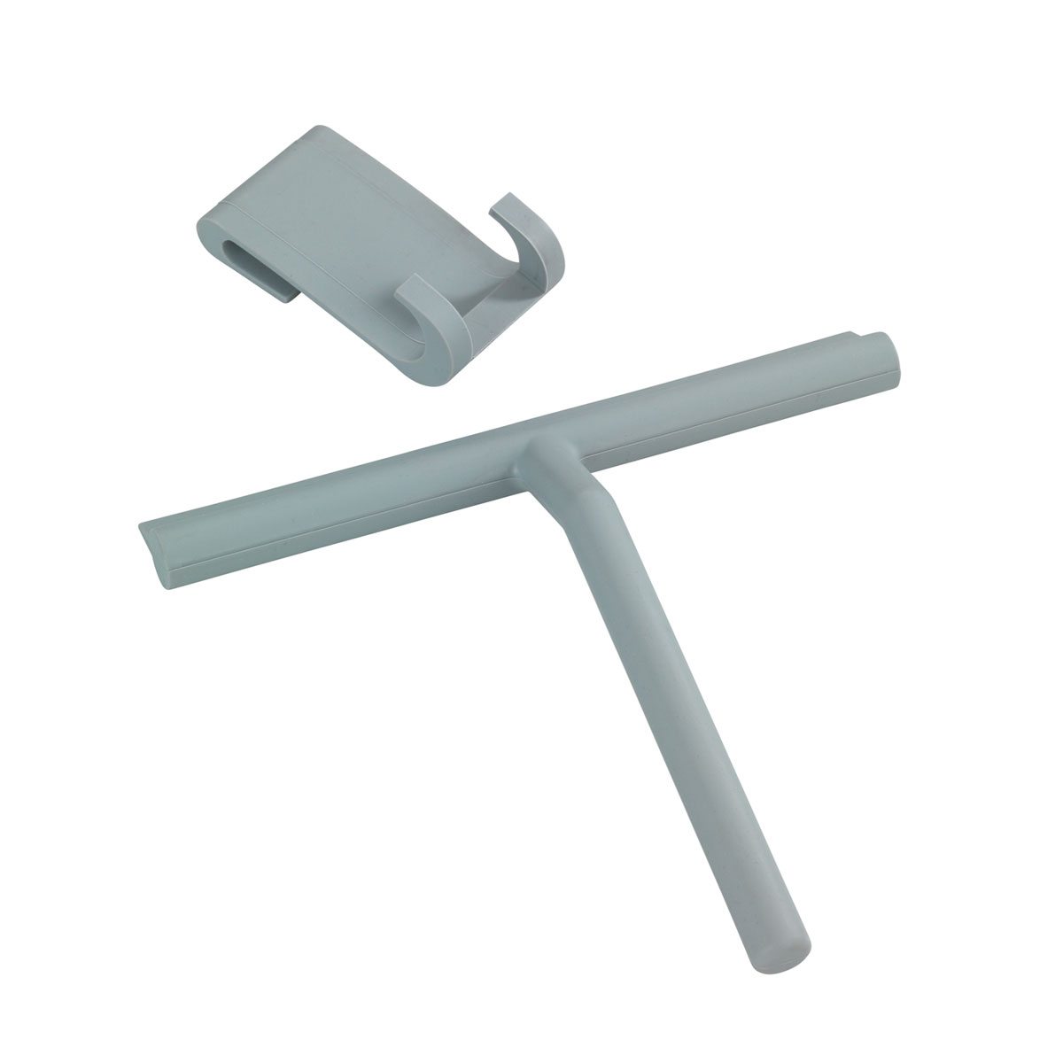 Wenko  Badezimmerwischer Silikon Mola Grau