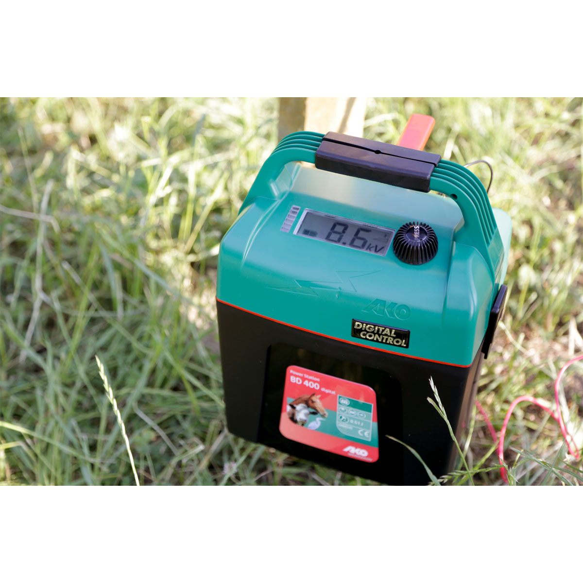 Powerstation-Batteriegerät BD digital 400 9 V schwarz-grün Bild 5