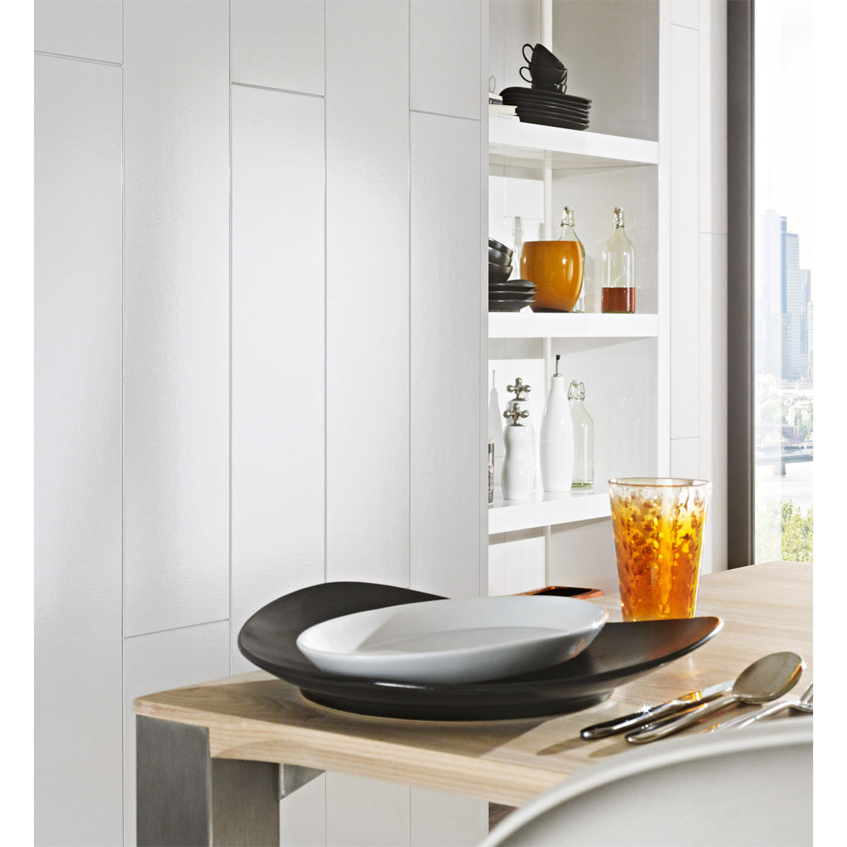 Specht Paneel Ambiente weiß hochglänzend 130 x 20,2 x 0,1 cm Bild 3