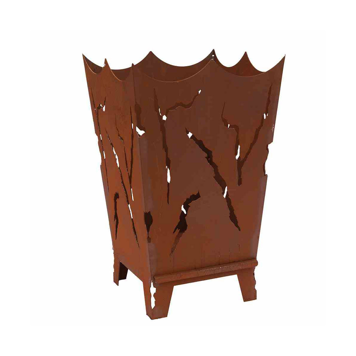 Siena Garden Feuerkorb Mystic mit Schiebeplatte