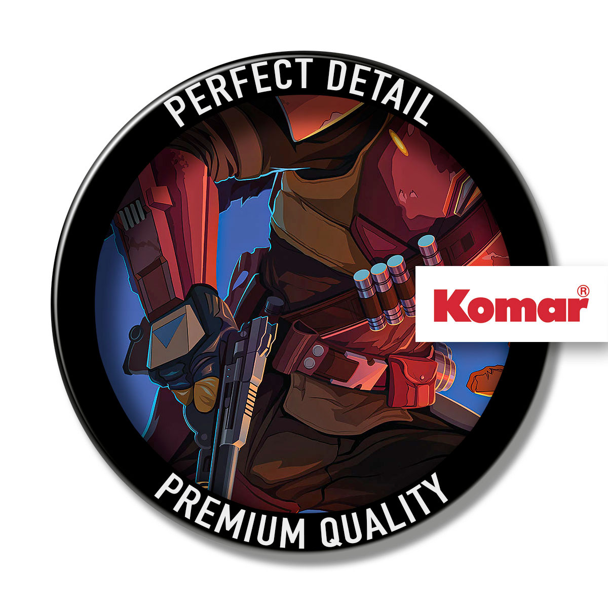 Komar  Vlies Fototapete Star Wars The Mandalorian Big Ambush 250x280 cm Bild 4