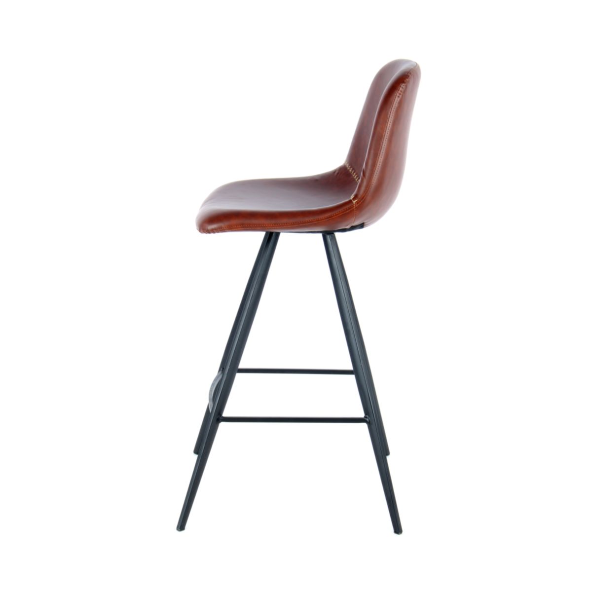 Barstuhl Samantha 325 2er-Set dunkelbraun schwarz Bild 3