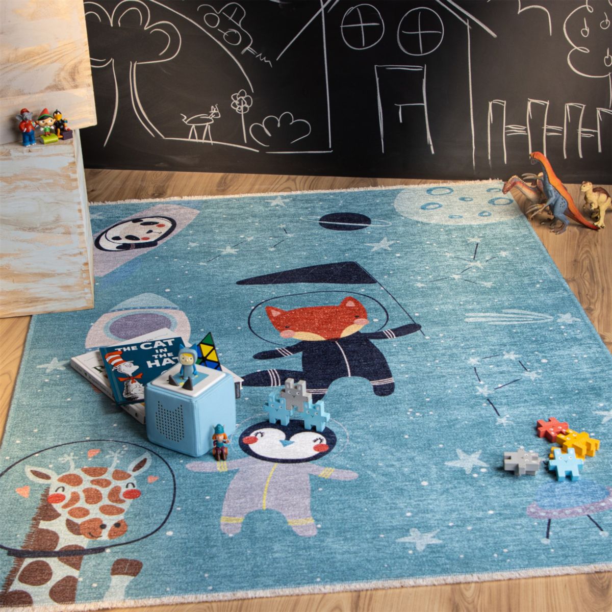 Joanna 610 Spaceblau 115cm x 170cm Bild 2