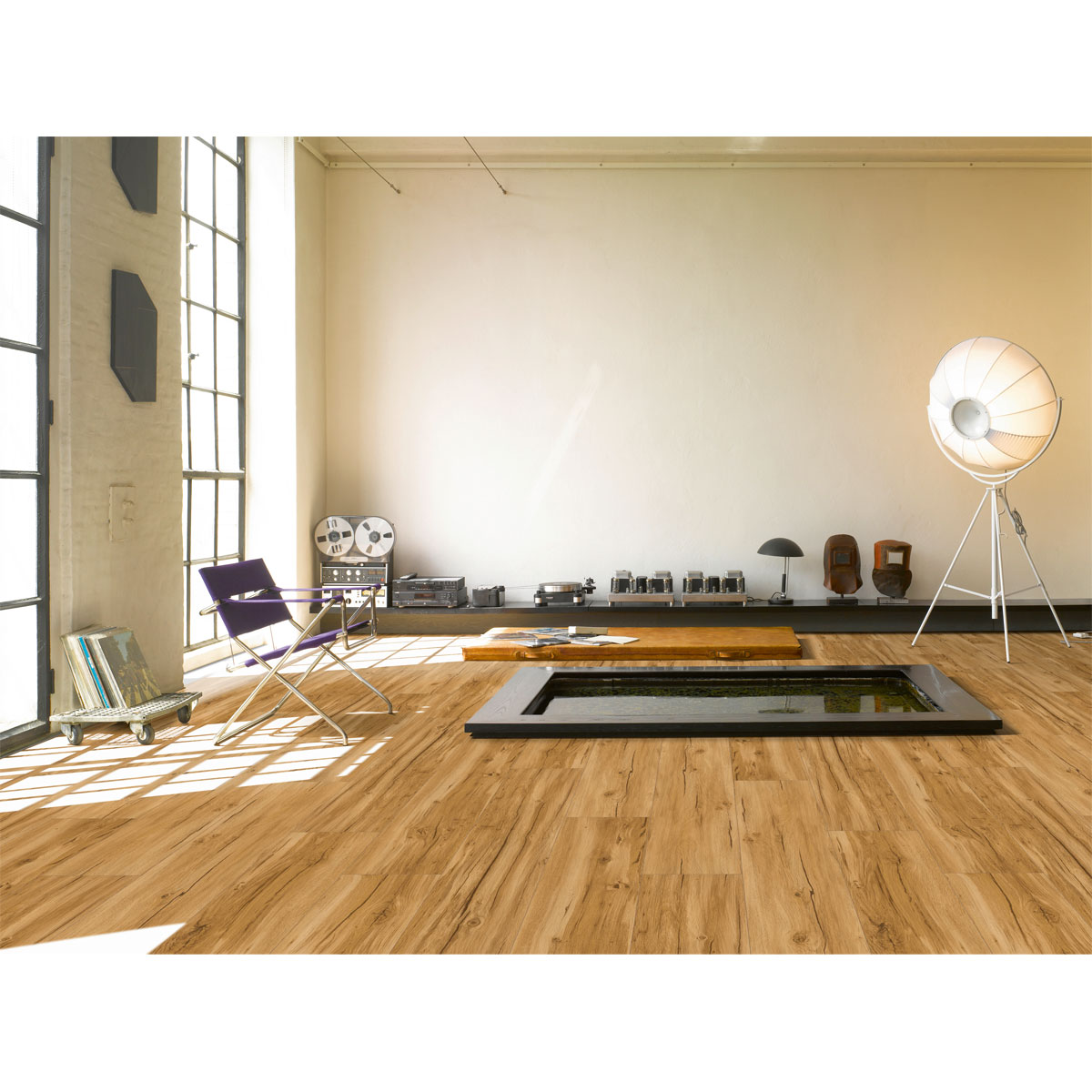 Parador Vinylboden Basic 5.3 Eiche Memory Natur gebürstete Struktur 22,5 x 120,9 cm Bild 3