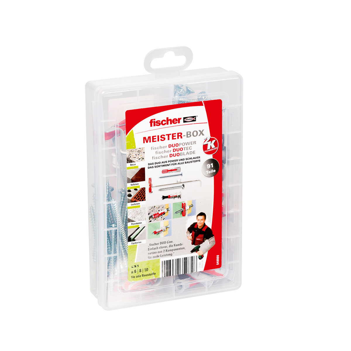 Fischer Sortimentsbox Meisterbox Duoline