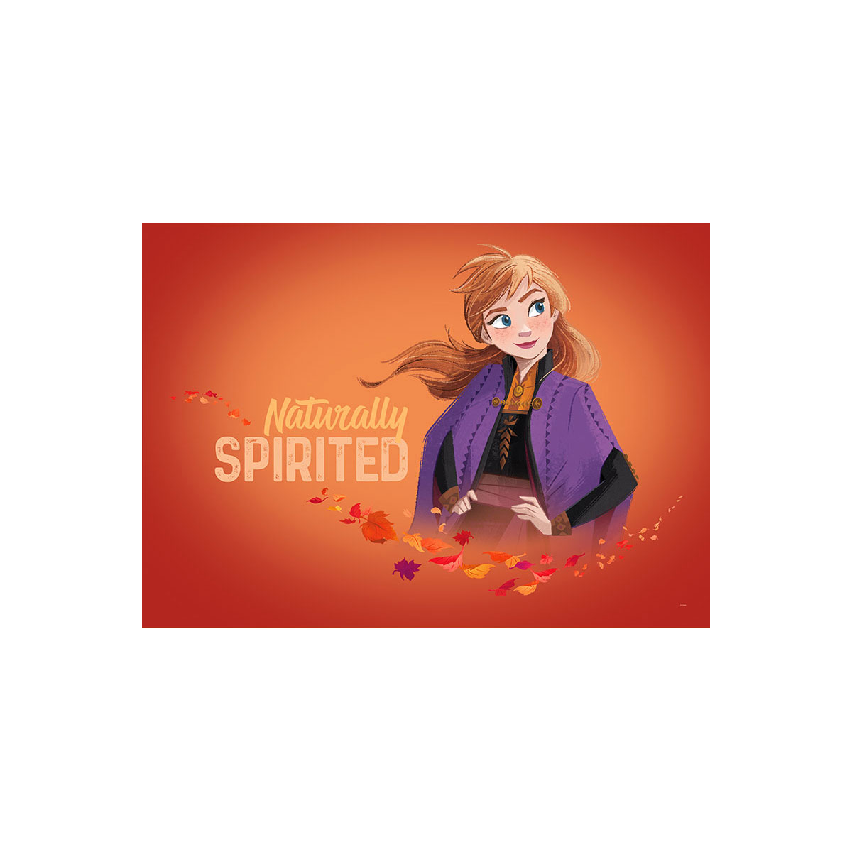 Komar  Wandbild Frozen 2 Anna Autumn Spirit 50x40 cm Bild 2
