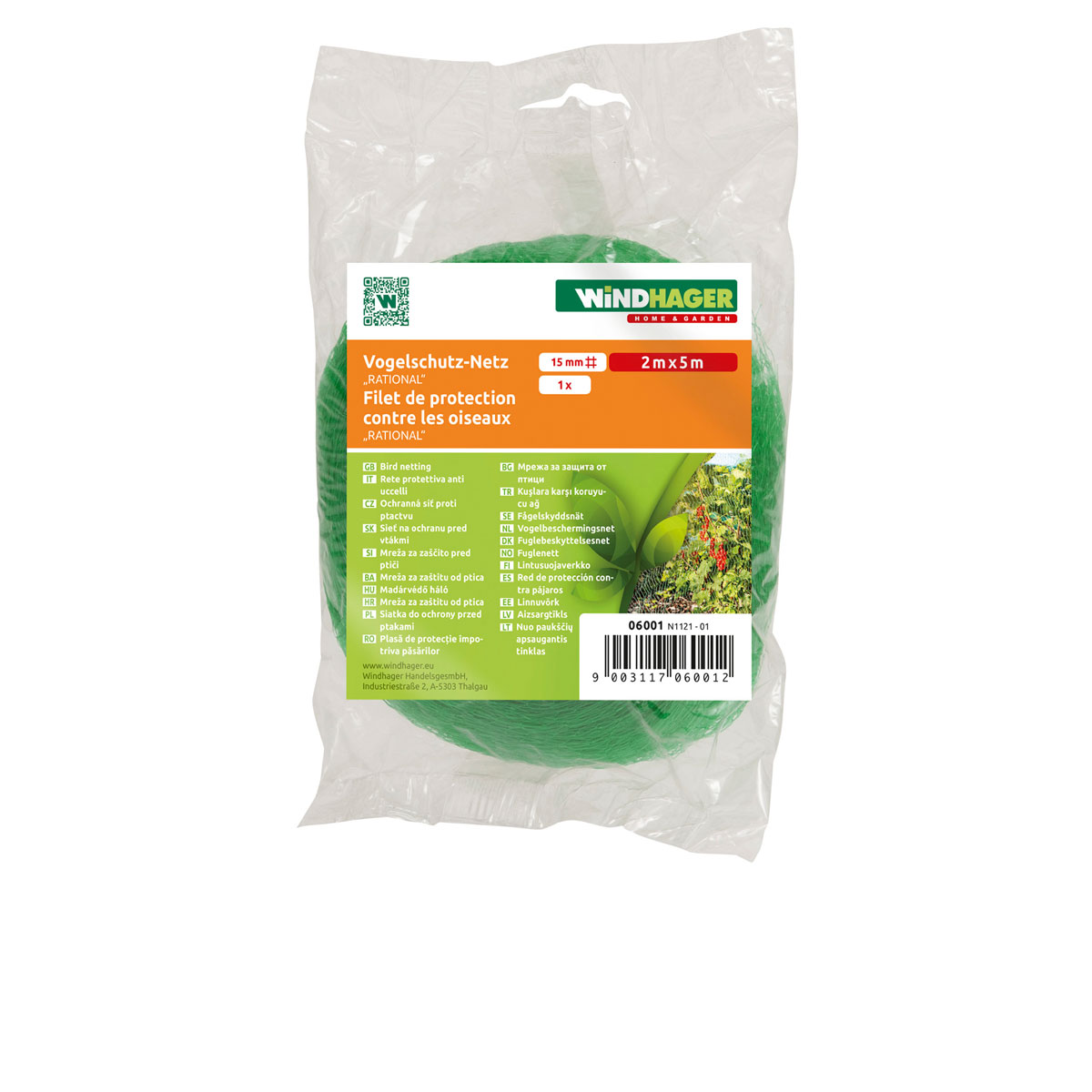 Windhager Vogelschutznetz 5 x 2 m Bild 2