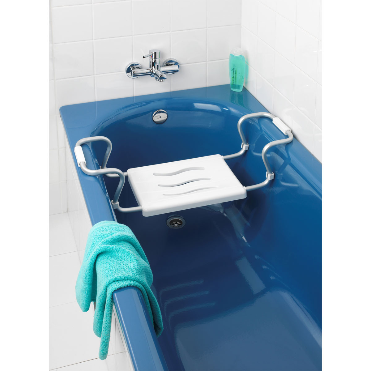 Wenko Badewannensitz Secura weiß ausziehbar Bild 6