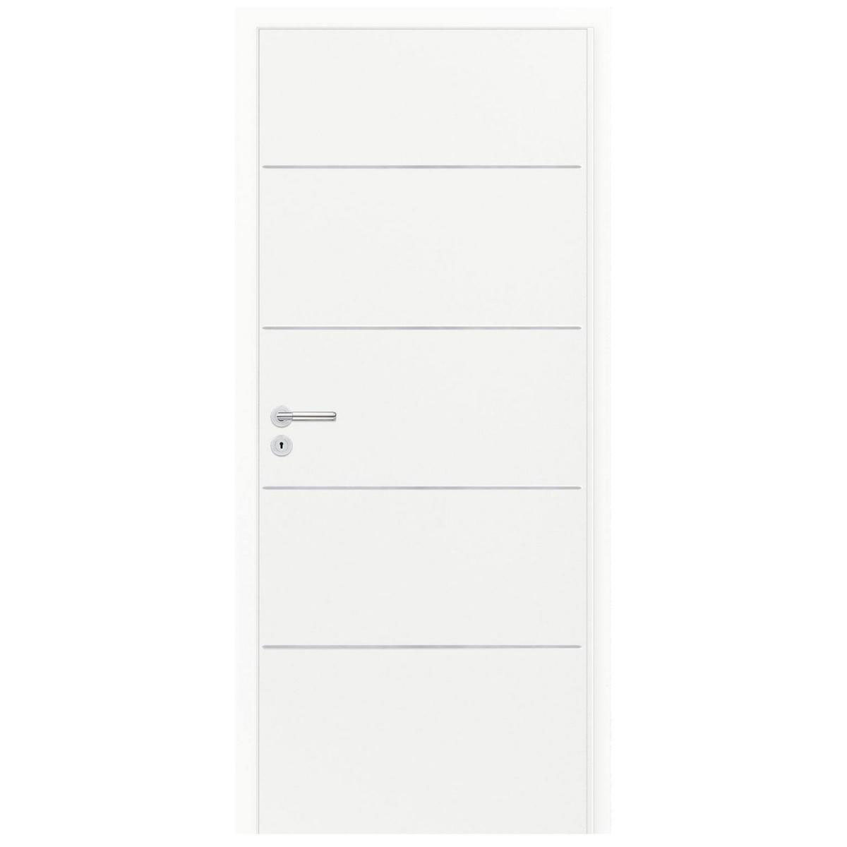 Classen Zimmer-Tür M.4 Weiß CPL 98,5 cm Anschlag links