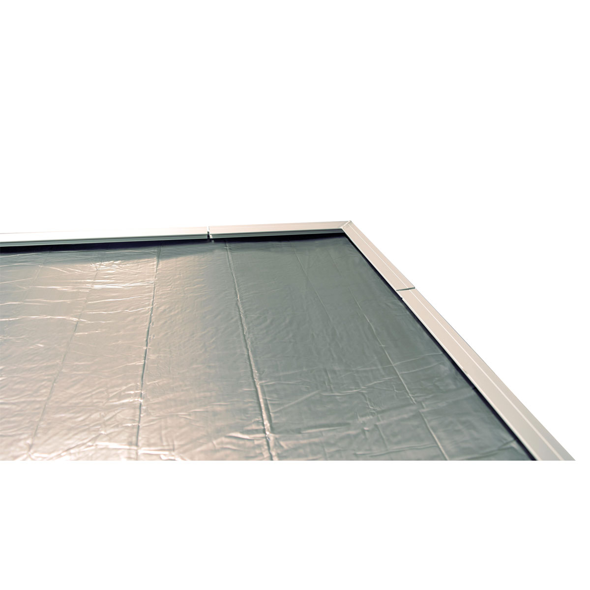 Weka Set selbstklebende Dachbahn, silbergrau, für „Farsund“ und „Kuopio“, 3 Rollen