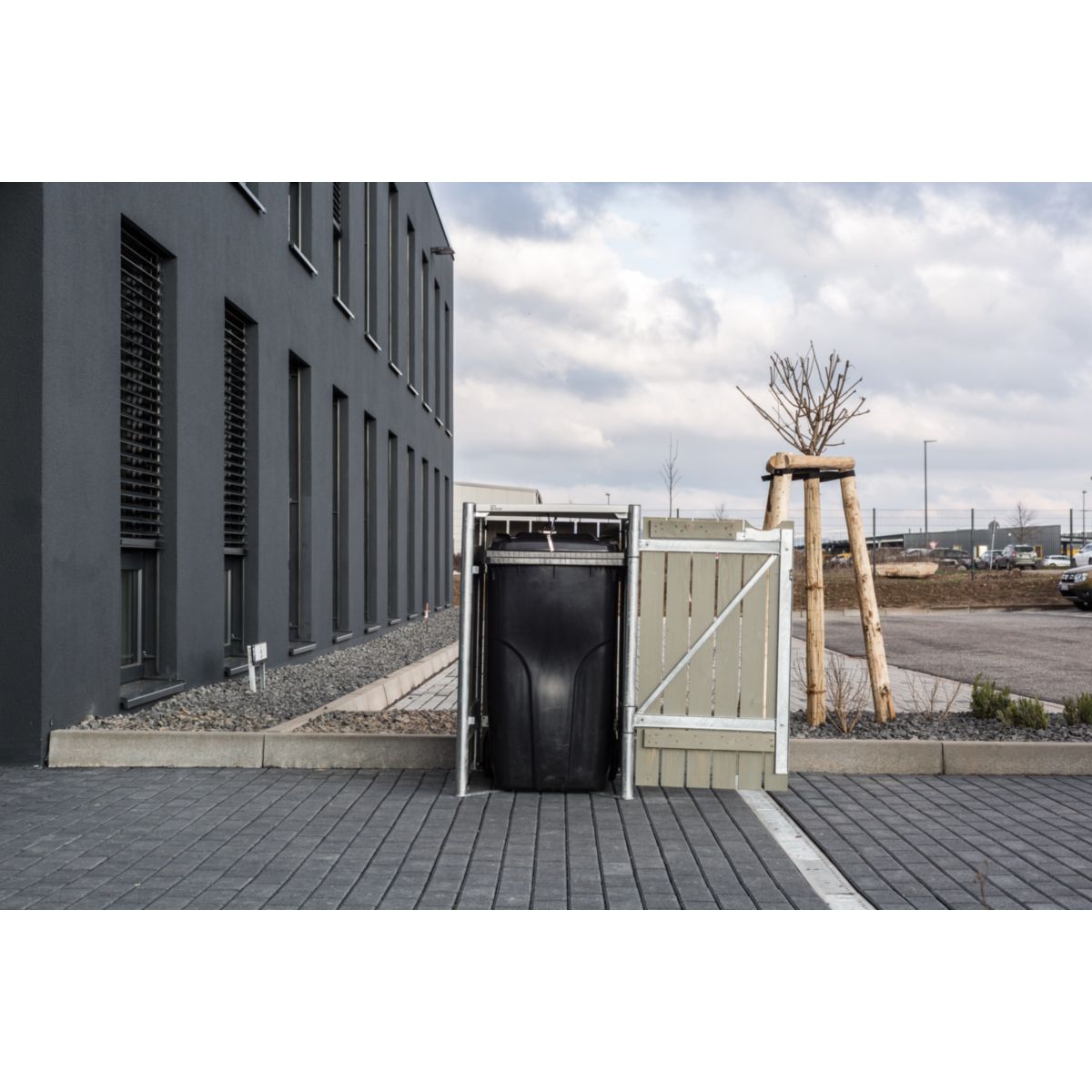 Mülltonnenbox Hide 1x 240 L 81x70x115 cm Bild 6