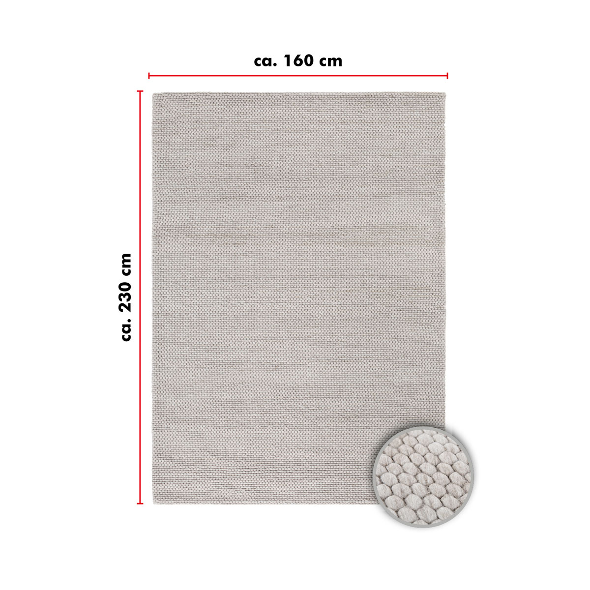 Barbara Becker  Teppich BB Brave silber 160 x 230 cm Bild 10