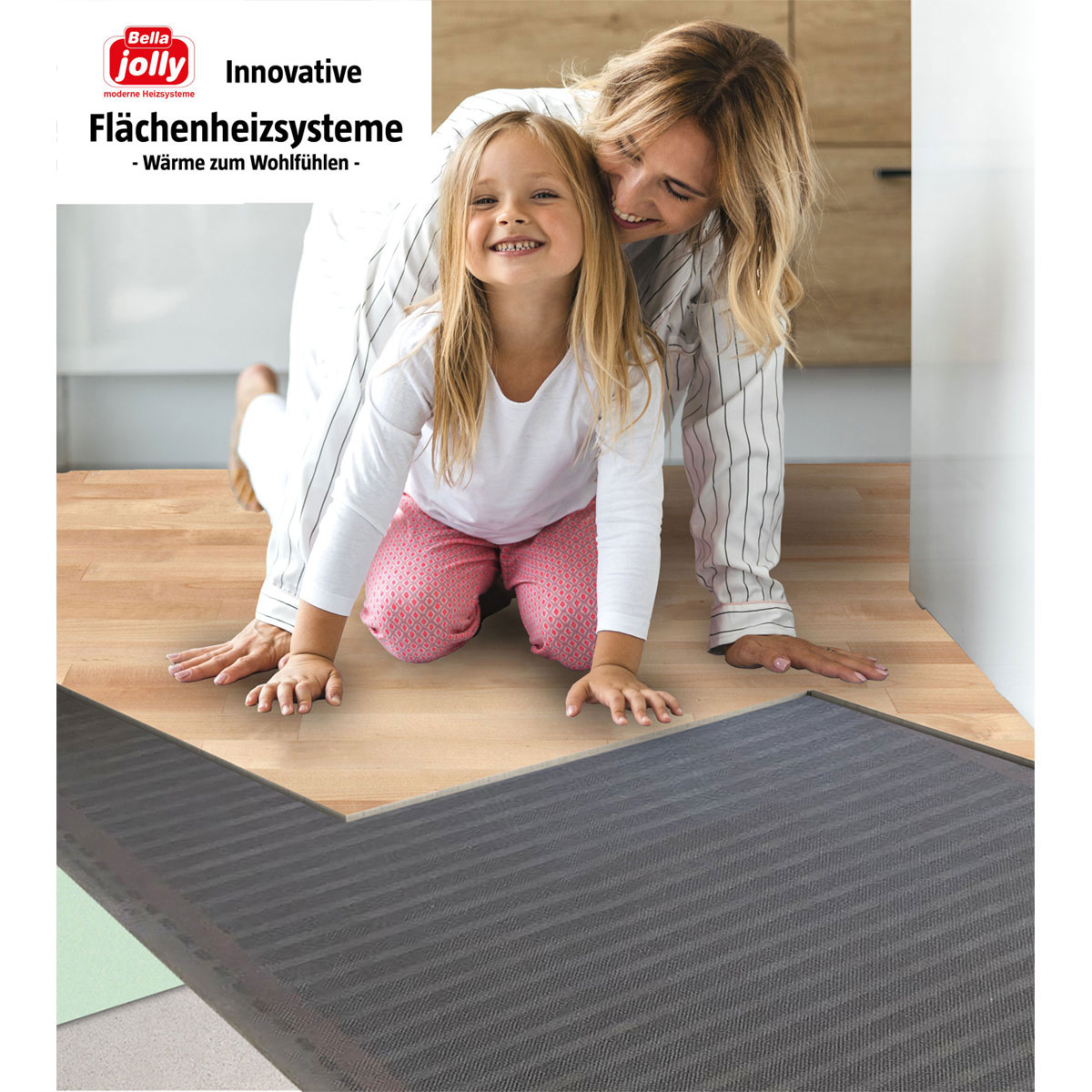 Jollytherm Fußbodenheizung Top-Therm Basic für Laminat/Parkett/Klickvinyl 2,25 m² Bild 4