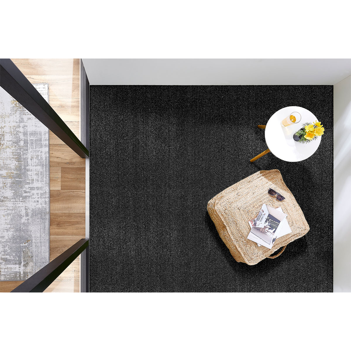 Kunstrasen Black 130 x 300 cm Bild 5