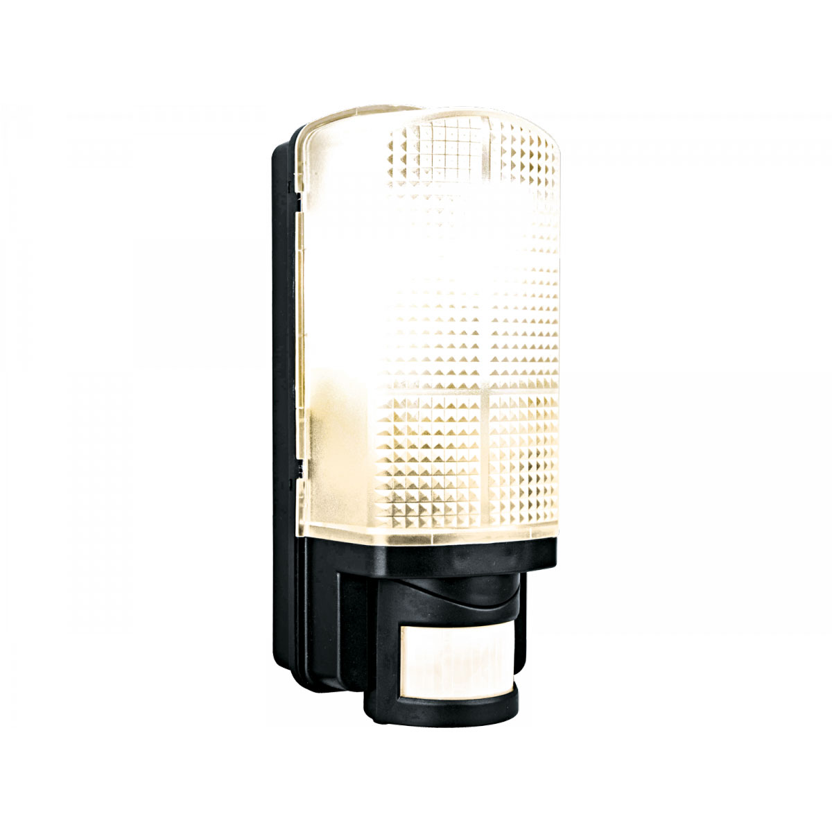 Flector Außenwandleuchte Simon mit Bewegungsmelder schwarz