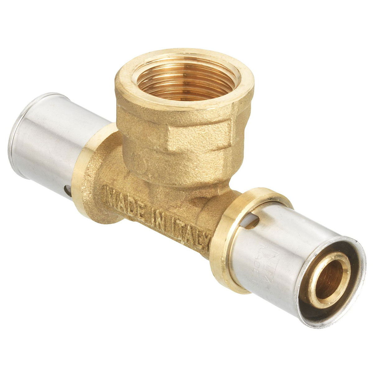 Cornat Press-T-Stück 16 mm 1/2 IG