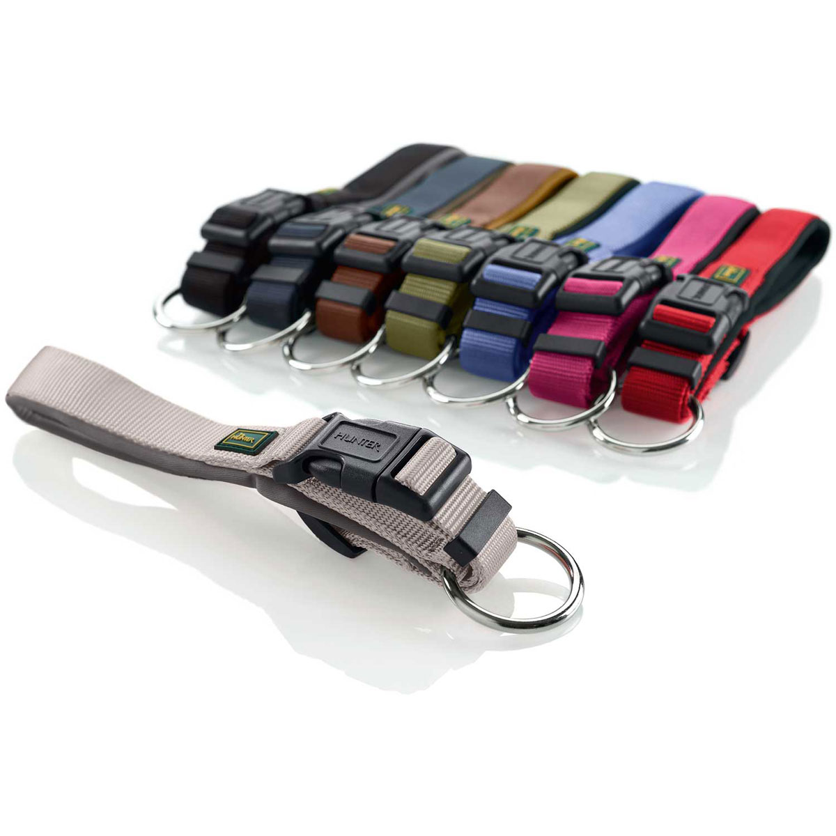 Hunter Halsung Neopren Vario Plus rot Größe M-L Bild 4