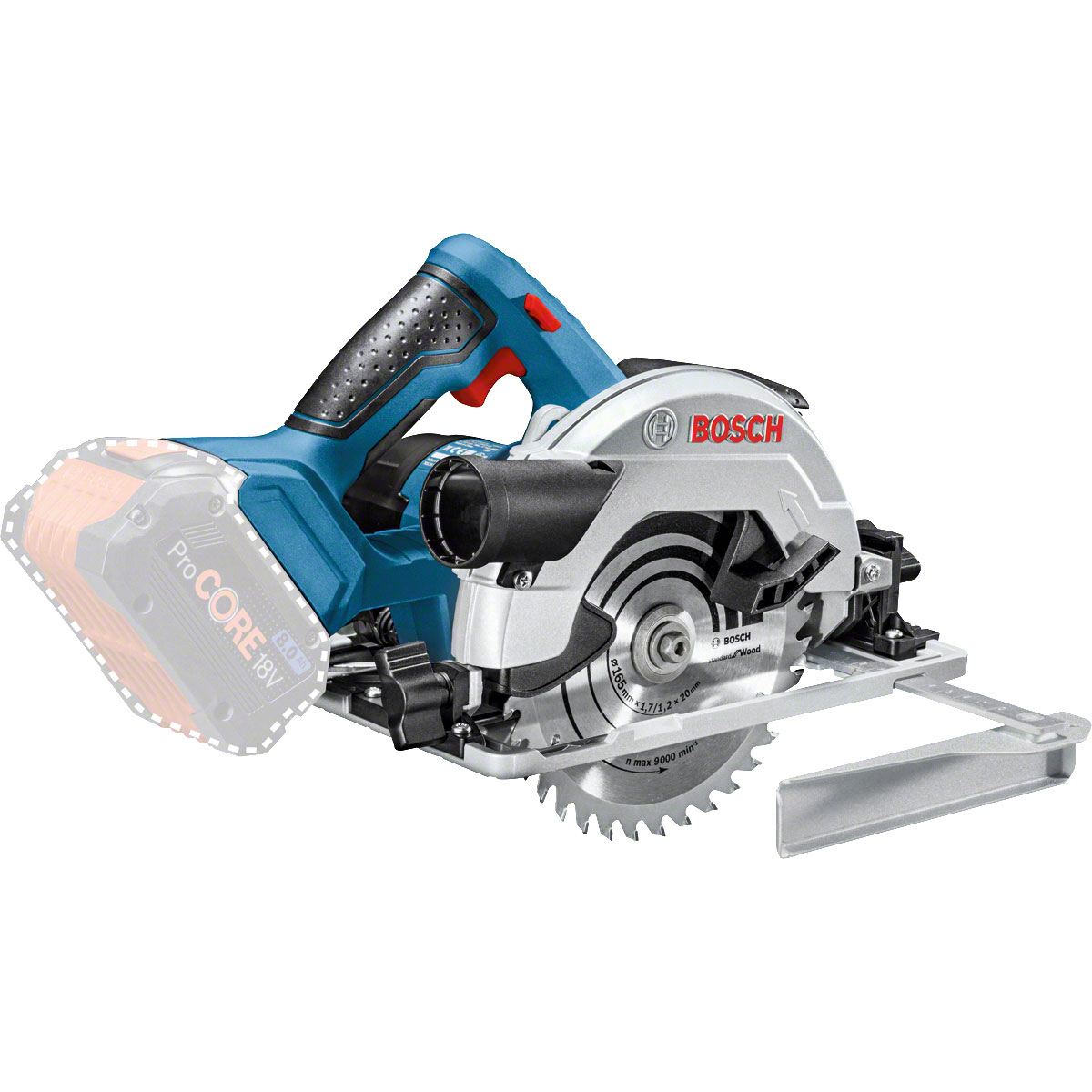 Bosch Professional  Akku-Kreissäge GKS 18V-57 G solo Bild 2