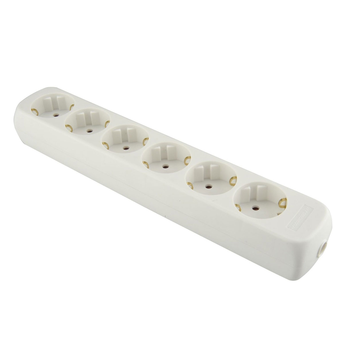 Unitec Tischsteckdose KiSi ohne Kabel weiß