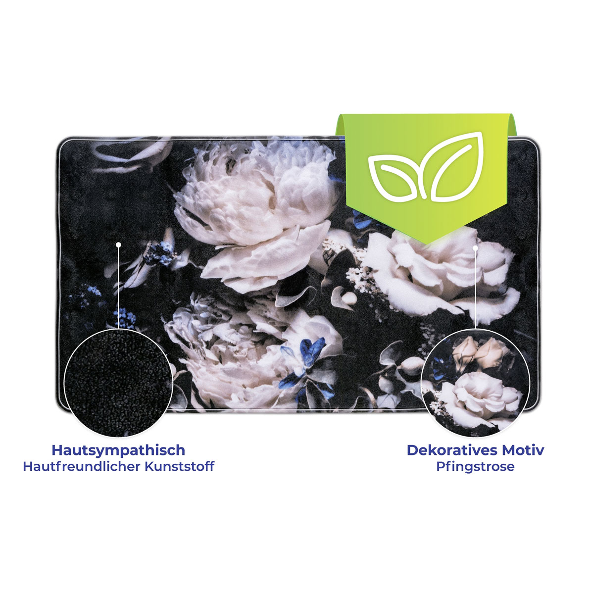Wenko  Wanneneinlage Peony 70 x 40 cm Bild 6