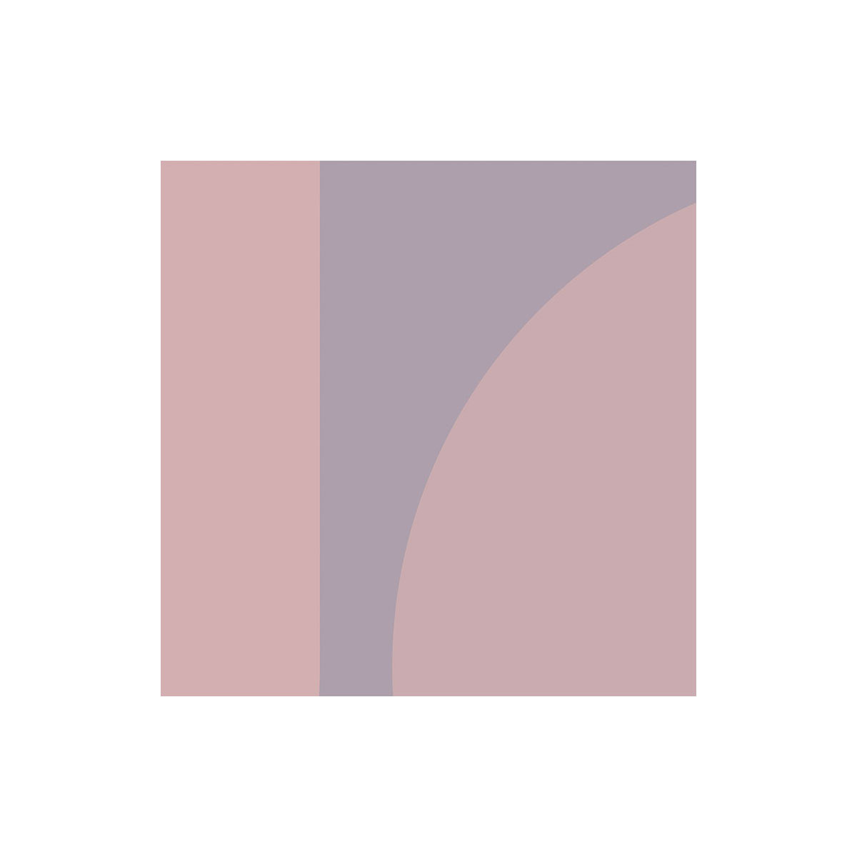 Komar  Selbstklebende Vlies Fototapete rund Bauhaus Fusion Durchmesser 125 cm Bild 3