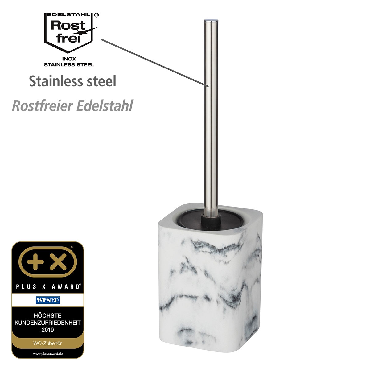 Wenko  WC-Garnitur Desio WC-Bürstenhalter Bild 2