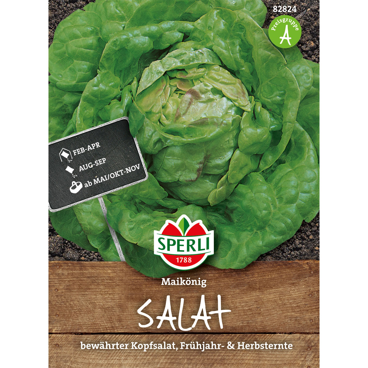 Sperli Kopfsalat Maikönig Bild 1