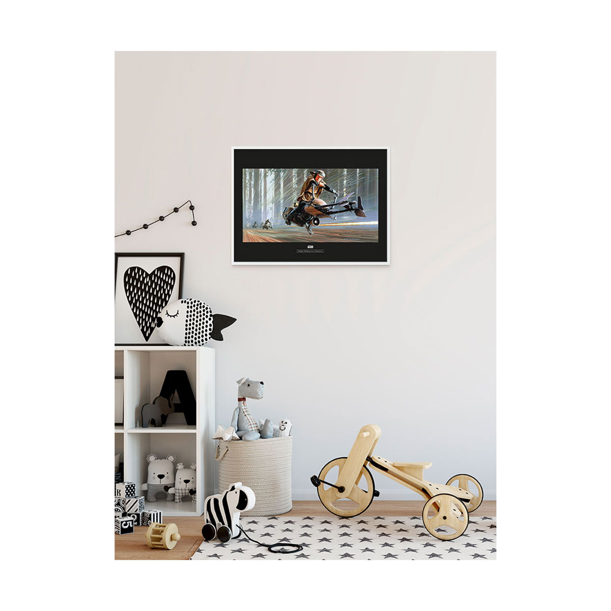 Komar  Wandbild Star Wars Classic Endor Speeder 70x50 cm Bild 5