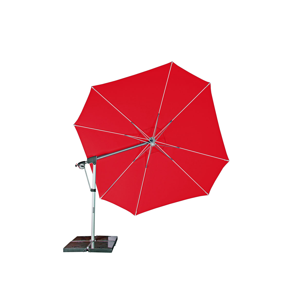 Doppler Sonnenschirmbezug Protect Pendel 400 cm rot