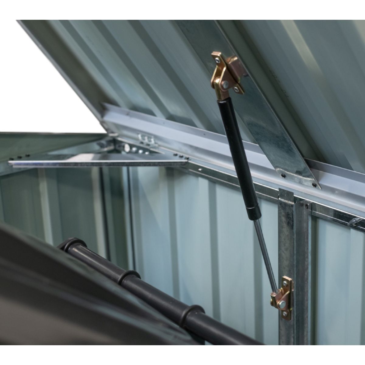 Westmann Mülltonnenbox 1x 240 L 101x104x134 cm Bild 5