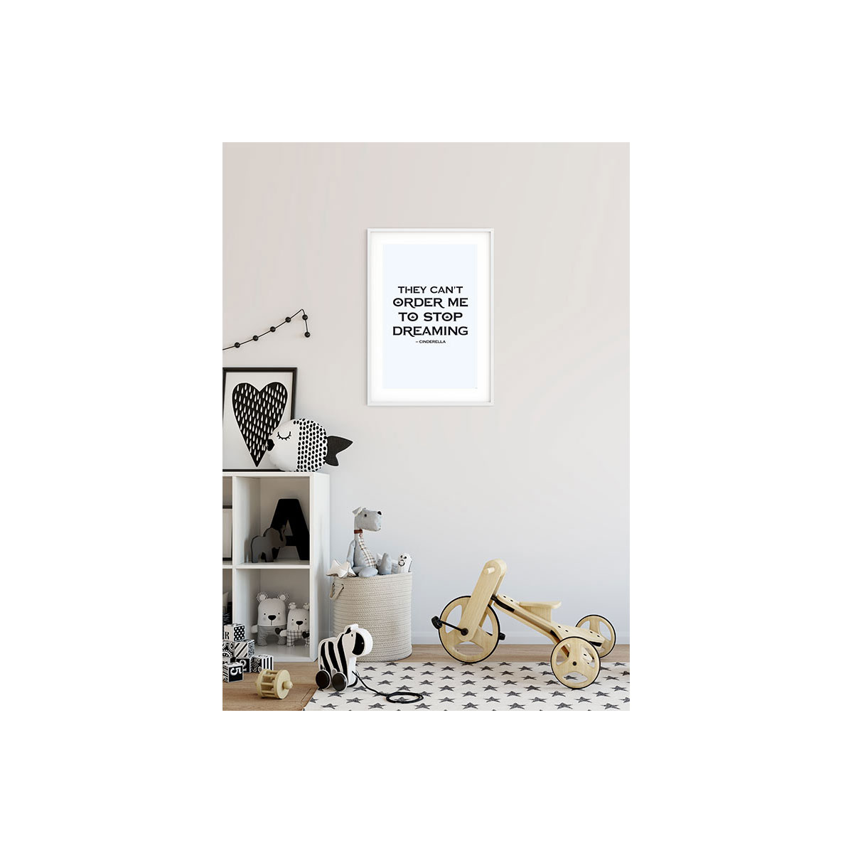 Komar  Wandbild Cinderella Quote 30x40 cm Bild 9