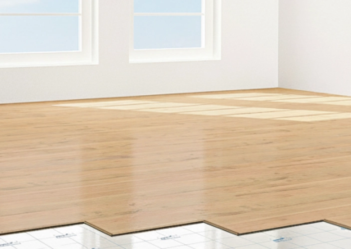 Verlegter Laminatboden