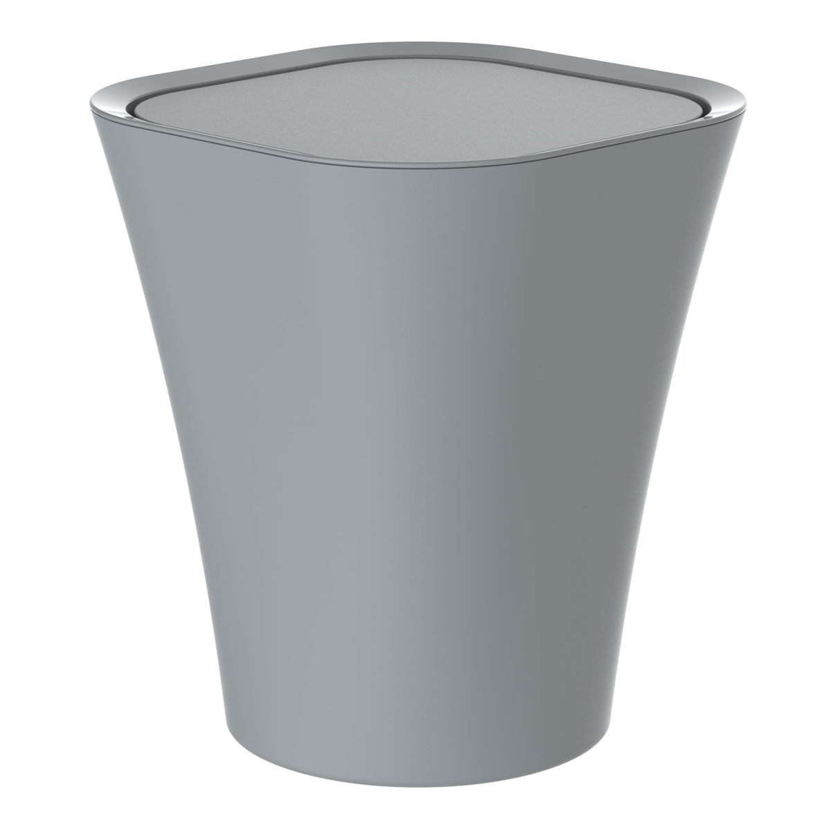 Schütte Kosmetik-Eimer Grau ca 8,5 l mit Schwingdeckel Bild 1