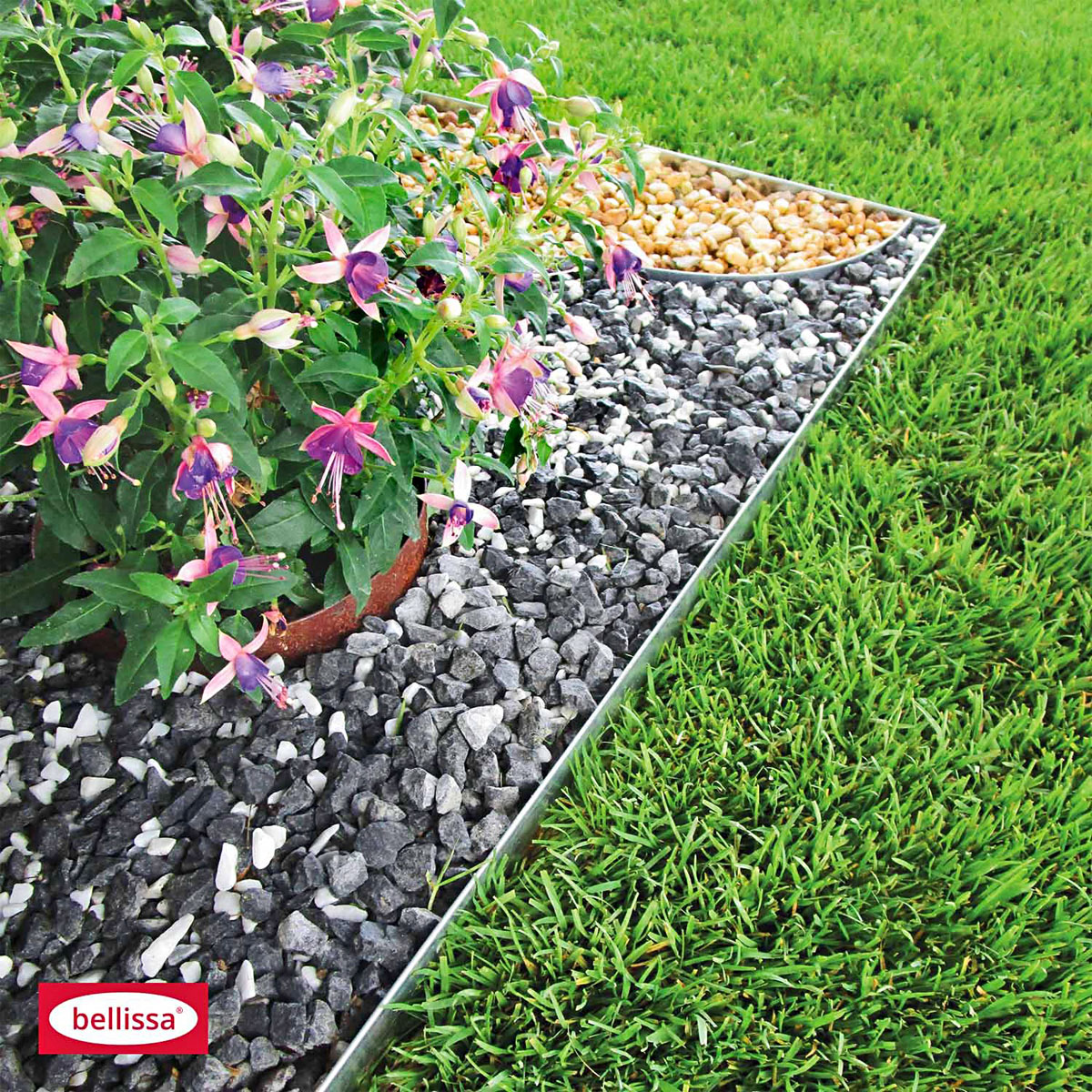 Metall-Rasenkante verzinkt 118 x 20 cm Bild 9