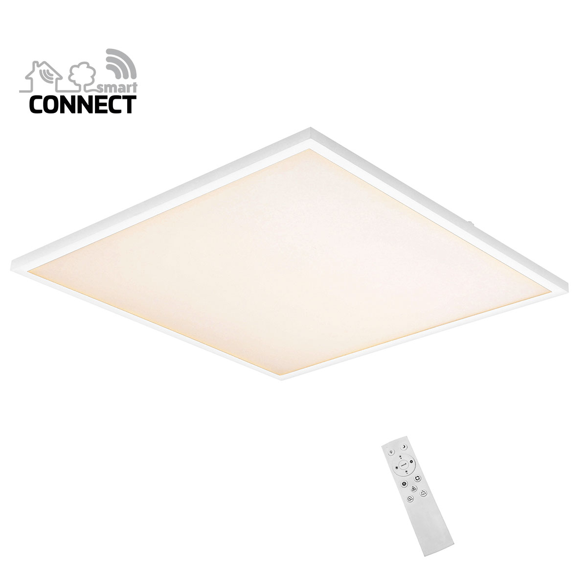 Flector Smartes LED-Panel Connect weiß 45 x 45 x 5 cm Bild 2